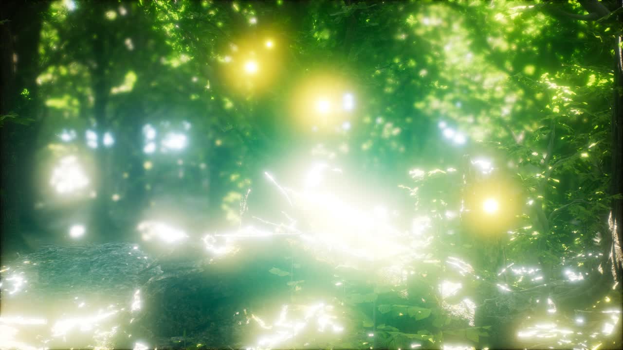 숲에서 날아다니는 반 ⁇ 불