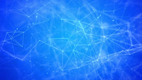 network abstract connection isolated on loop background.
