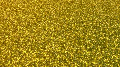 golden glitter dust background for festival, party, event. gold glamur texture loop 4k animation