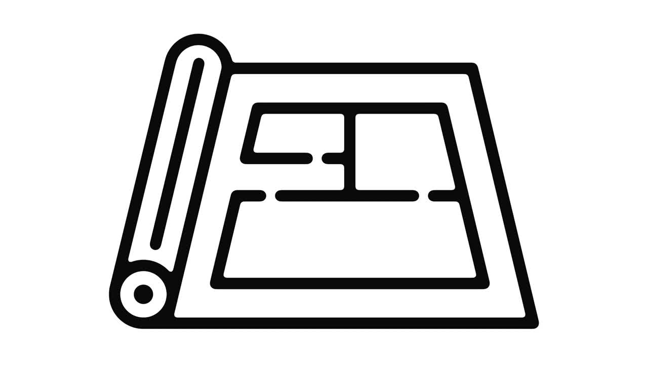 gráfico de movimiento de línea de plano