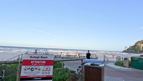 people enjoying a sunny day at a beach park