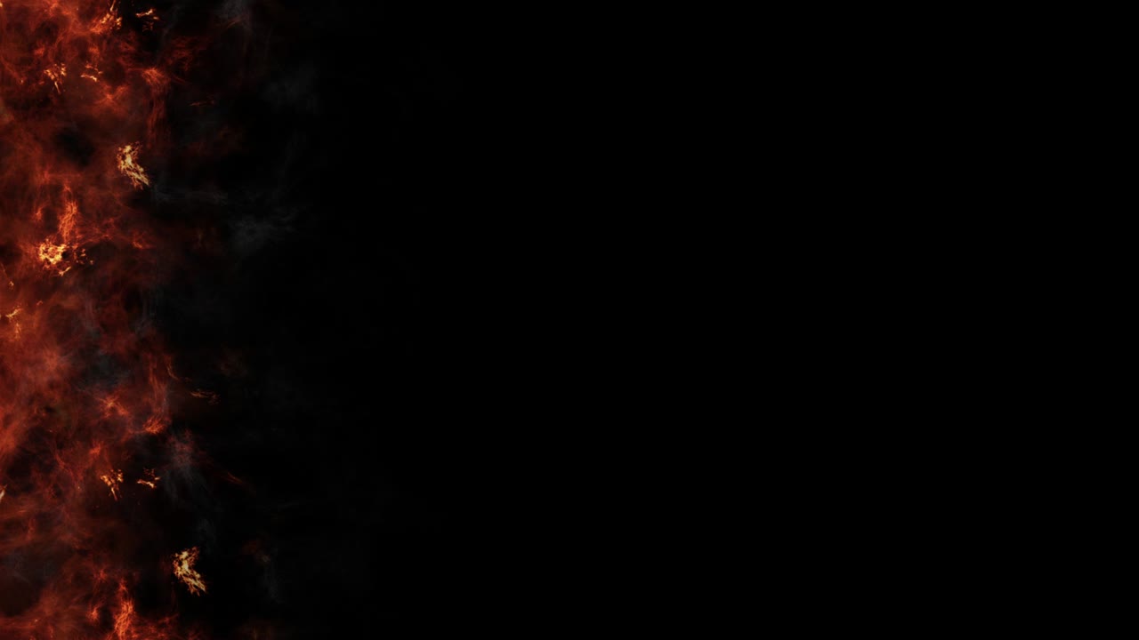 fire flames burning. loopable motion background. 4k animation. | freepik