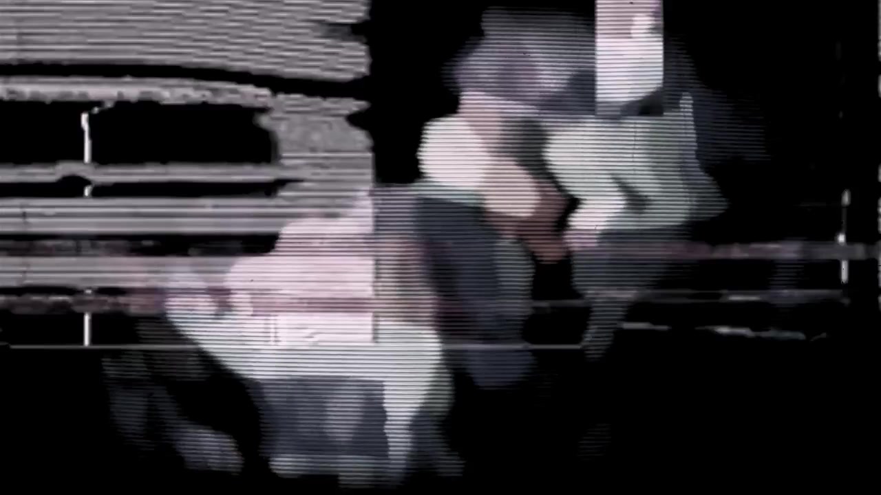 Rumore glitch astratto e distorsione digitale statica