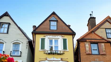 charming row of historic houses