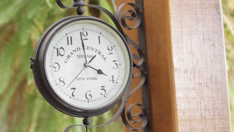 antique old decorative clock from new york grand central terminal