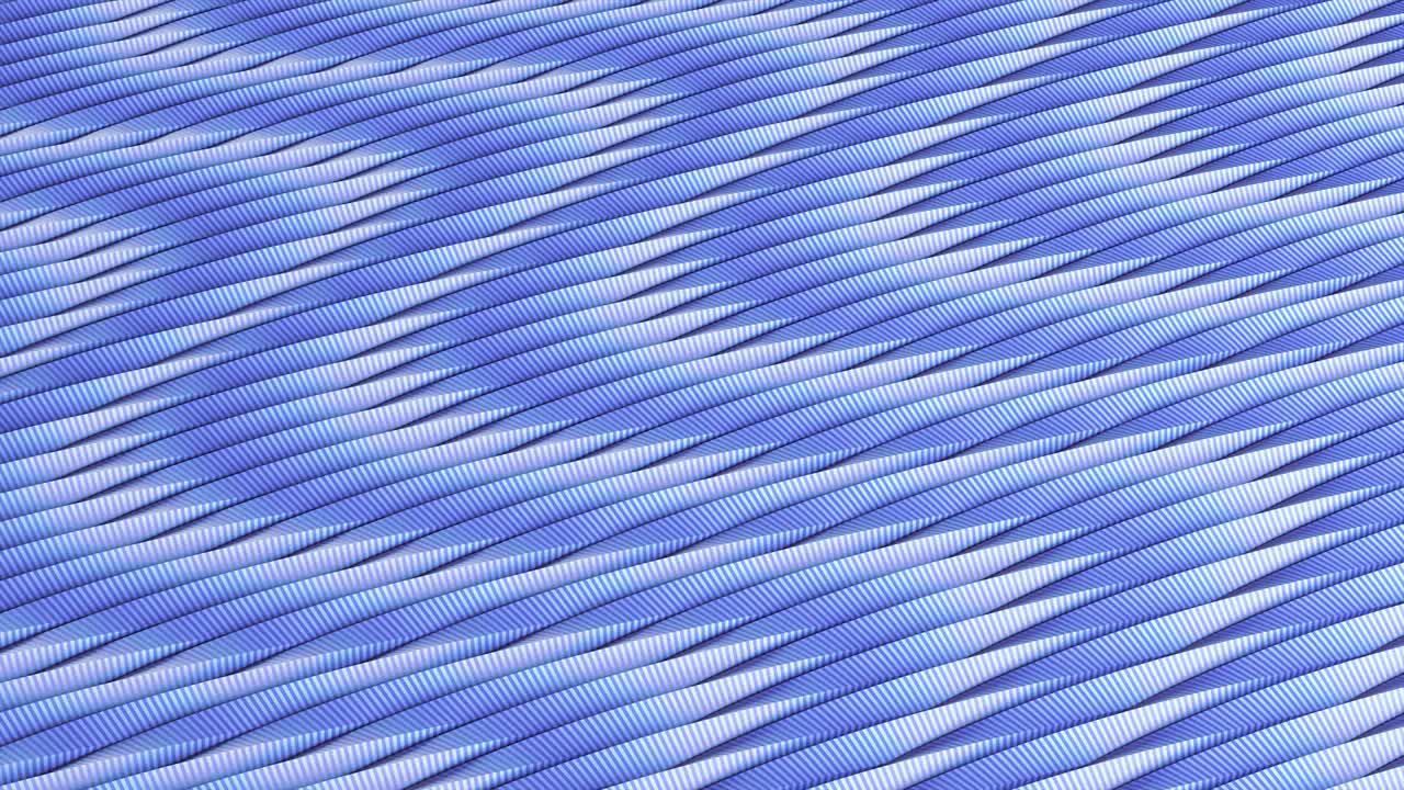 Colorful Wavy Stripe Loop