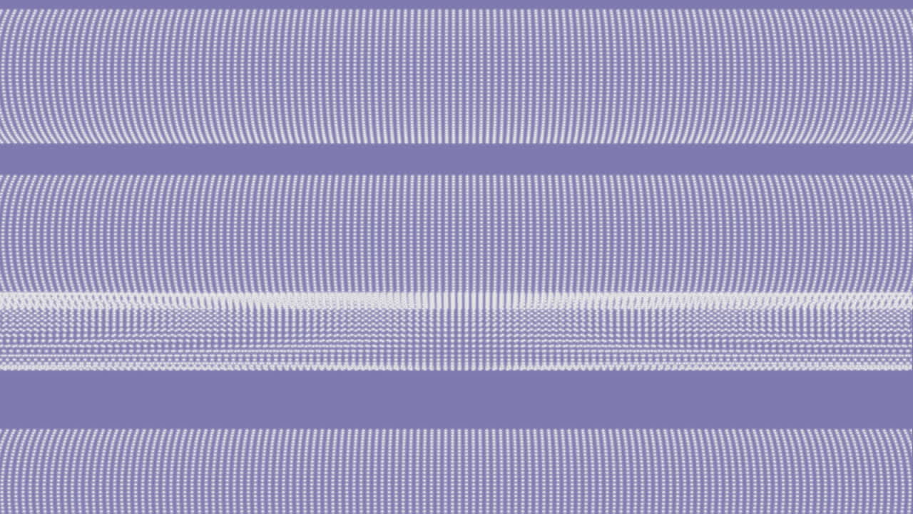 Animation of mesh of network connections moving in seamless loop on a purple background