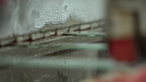 industry machine for smoothing edges of a glass panel