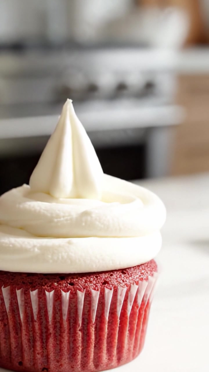 A Step-by-Step Guide to Perfectly Frosting Red Velvet Cupcakes for Delightful Dessert Indulgence in Your Kitchen