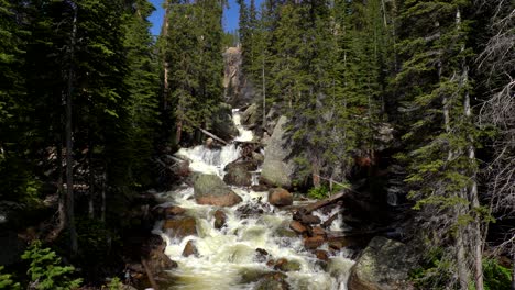 st vrain creek in the rocky mountains