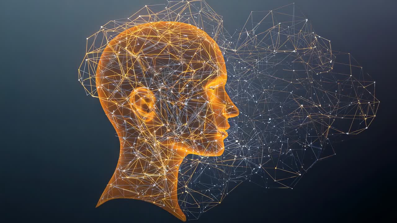 Creazione del profilo della testa man mano che i nodi compaiono, collegamento della mesh alla nuvola esterna, visualizzazione del flusso di dati, spazio di copia