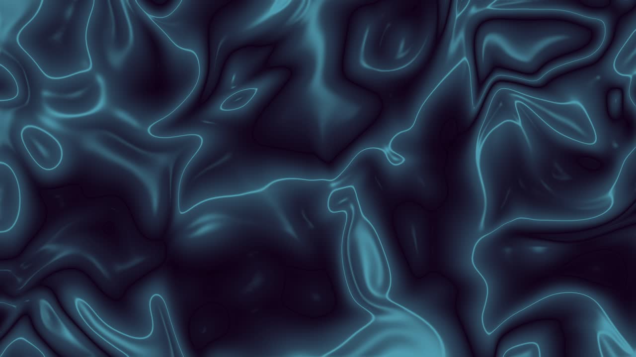 Sfondo Dinamico Astratto Blu Verde con Plasma Liquido Fluente