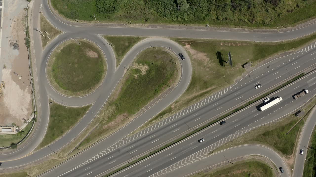 교차로의 조류의 시야.