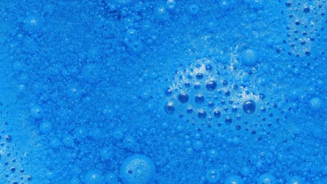 burbujas azules brillantes que brillan.