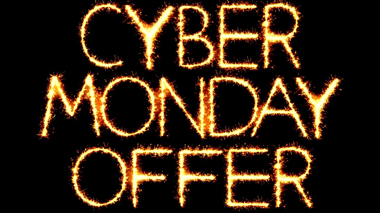 사이버 월요일 제안 문자 반이는 반이는 불꽃놀이 루프 애니메이션