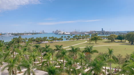 Sunny-day-over-the-park-and-ocean