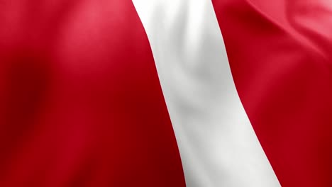 realistic waving flag of peru, red and white vertical stripes. south american nation symbol, lima, patriotism concept, peru