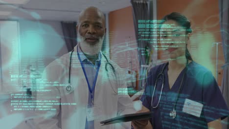 animation of scientific data processing over diverse doctors
