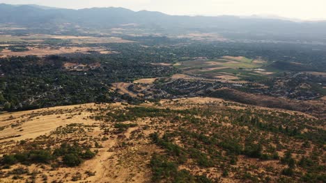 Luftaufnahme-Des-Rogue-Valley-Im-Südlichen-Oregon-Vom-Roxy-Ann-Peak-Aus-Gesehen