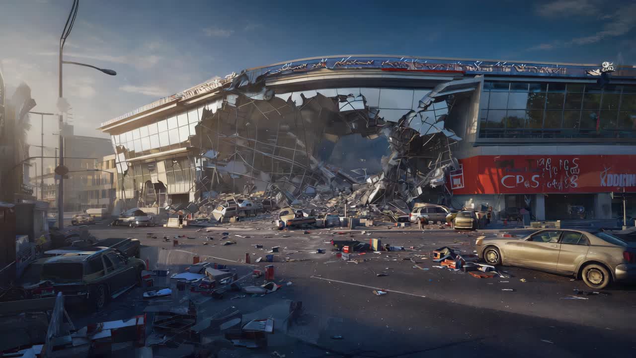 Post-Apocalyptic City: Destruction and Urban Decay