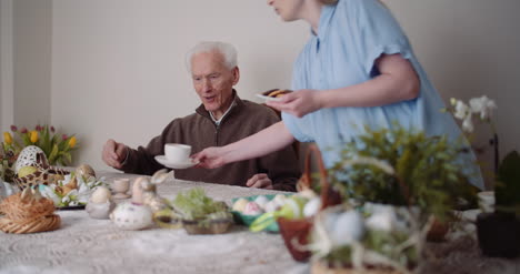 Happy-Easter-Grandfather-And-Granddaughter-Spending-Easter-Together-At-Home-9