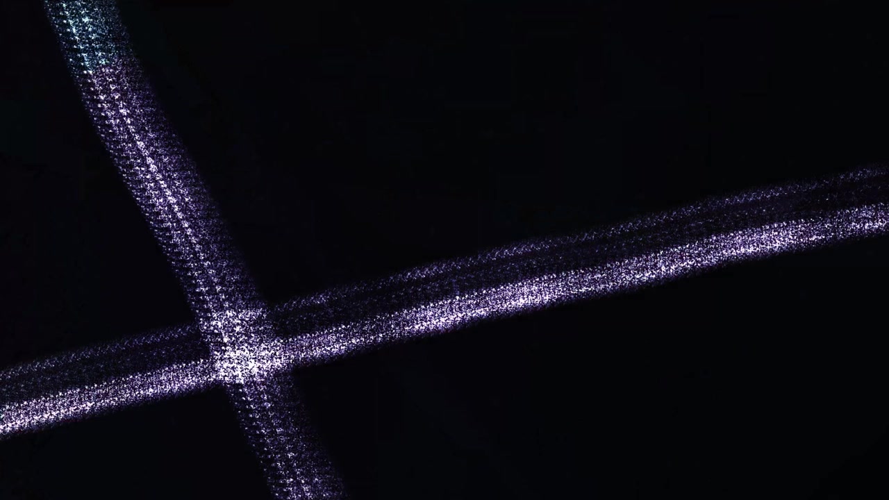 Abstract Light Streaks and Film Grain Texture Overlay