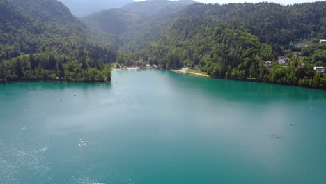 eslovenia hermosa naturaleza - lago bled.