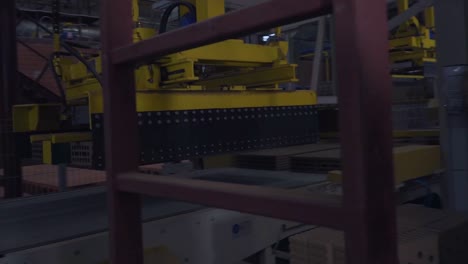 brick production line in a factory