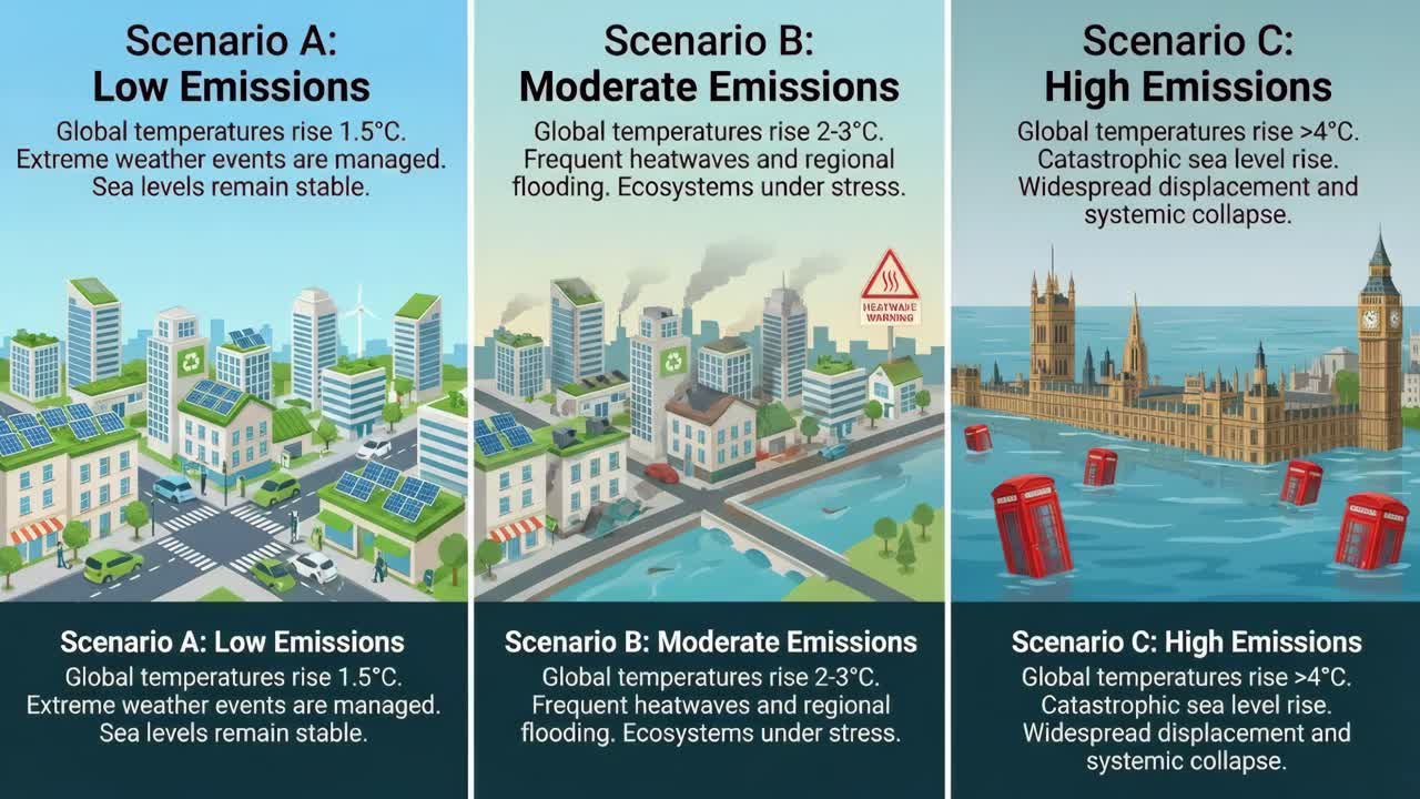 Climate Change Scenarios: Visualizing the Impact on London
