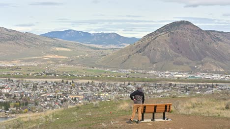 A-Moment-of-Serenity-on-a-Bench-with-a-View-of-Mount-Paul-in-Kamloops-BC