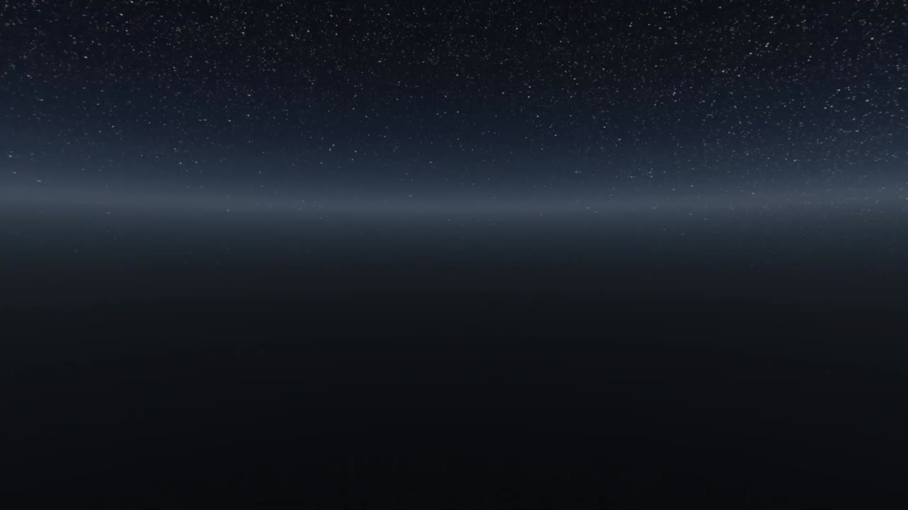 rayo de luz en la pantalla negra