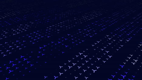 Night-Sky-Theme-With-Blue-Stars-And-Alphanumeric-Text