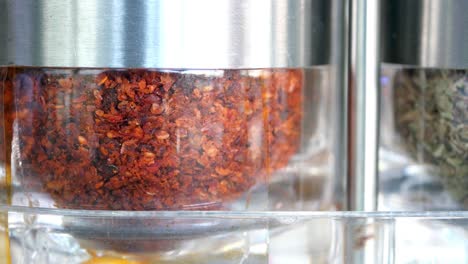 spice display jars