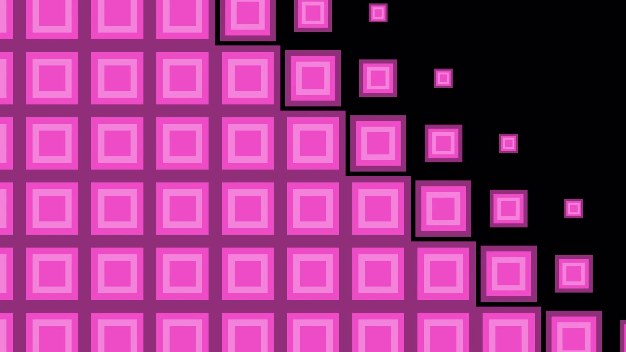 Pink Square Grid Pattern