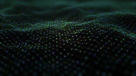 abstract digital particle wave abstract background.