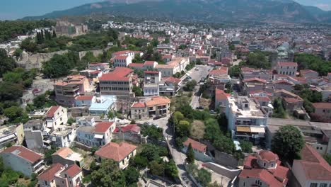 vista aérea del casco antiguo de patrás