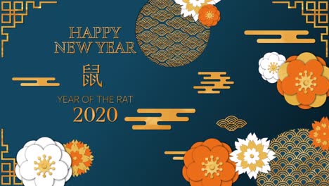 Animation-of-words-in-gold-letters-for-the-Chinese-new-year