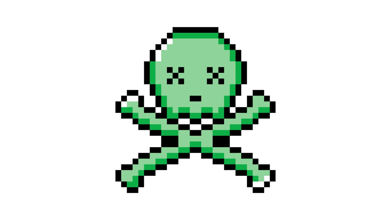 Pixel art pop-up-ikonanimation med dødningehoved (7).mov