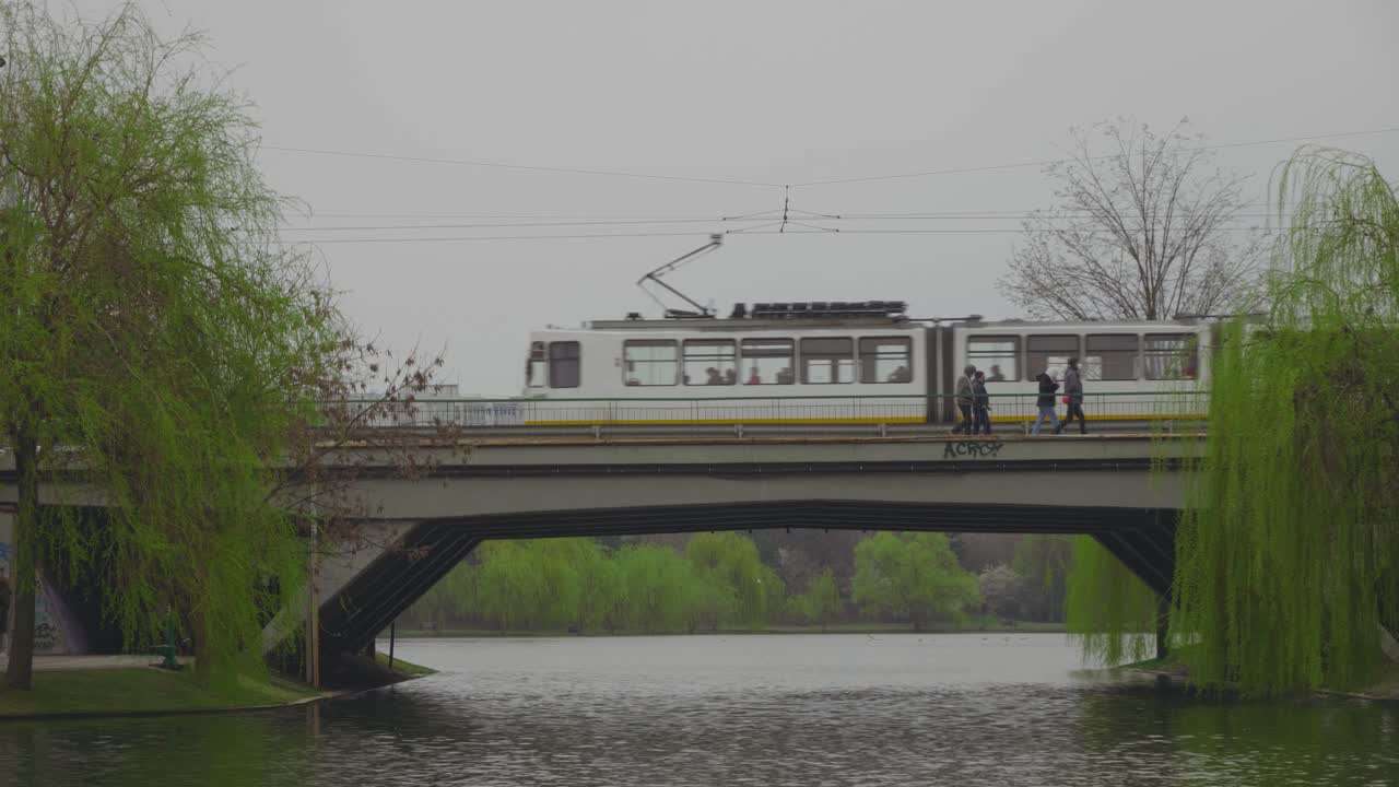 흐린 날 정적 샷