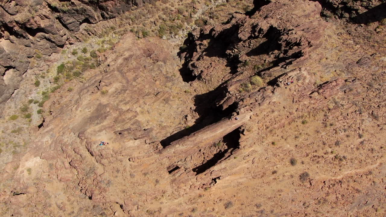 вид с высоты птичьего полета на арко-дель-коронадеро