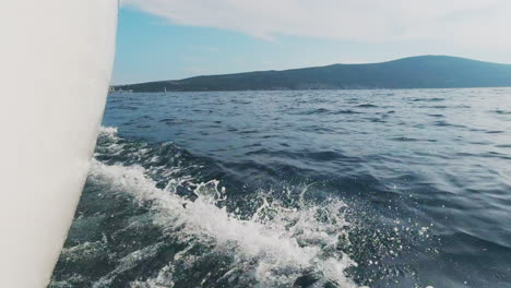 ocean view from a yacht