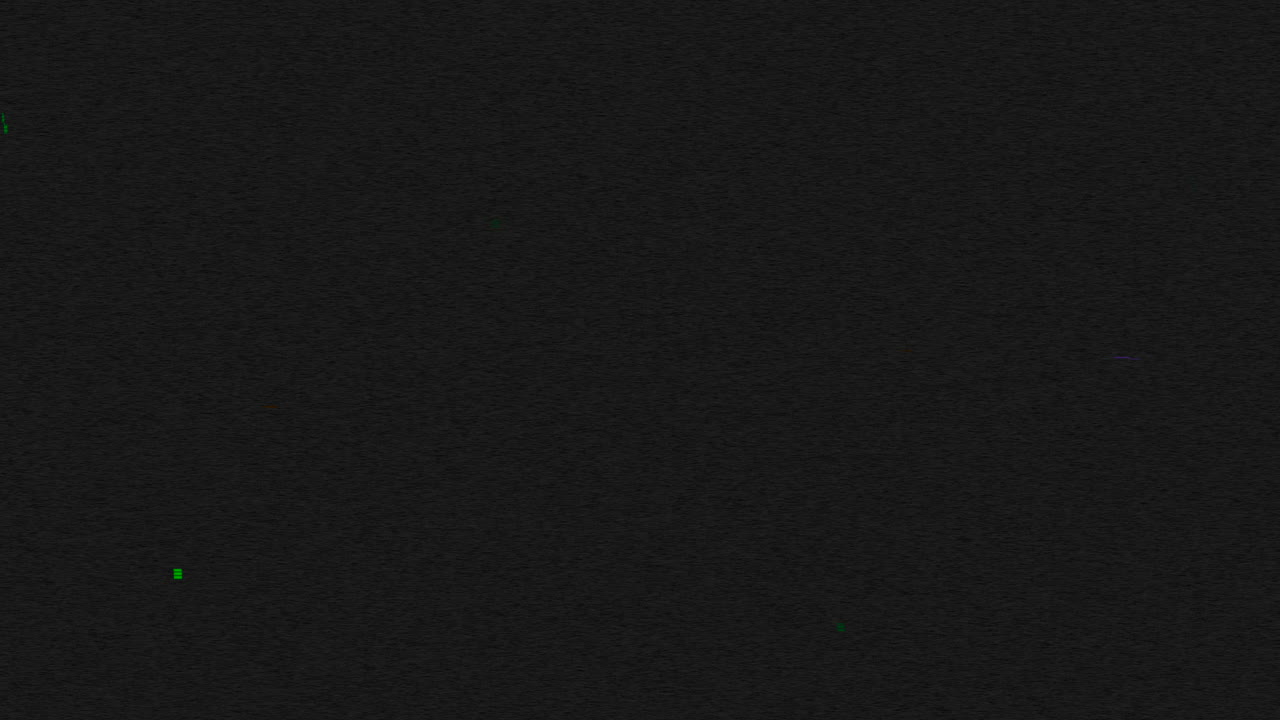 Glitch and noise television defects with artifacts