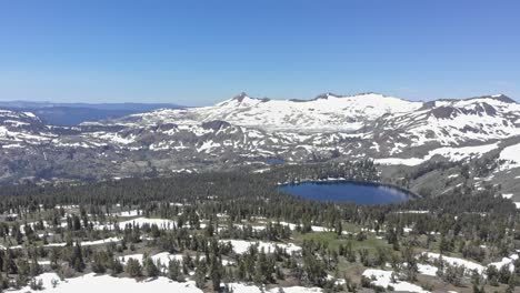 mountain view aerial from summit of hike
