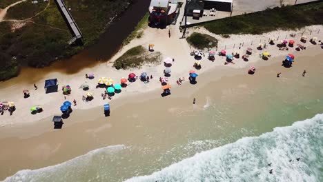 joaquinha beach in florianopolis, brazil