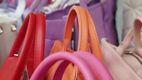 colorful women's handbags