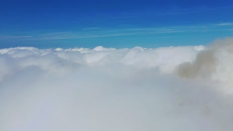 fantastic background with clouds. background with clouds on blue sky