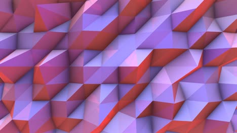 fondo animación de renderizado 3d pared abstracta geométrica