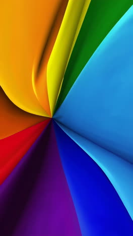 rainbow flag abstract design