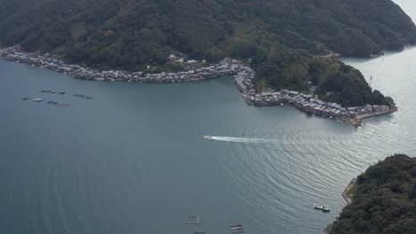 vista aérea de kioto japón