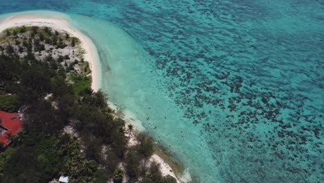 tomada de drones de las costas de la isla de managaha